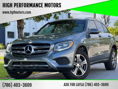 2017 Mercedes-Benz GLC for sale at HIGH PERFORMANCE MOTORS in Hollywood FL