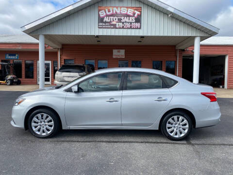 2018 Nissan Sentra for sale at Sunset Auto Sales in Paragould AR
