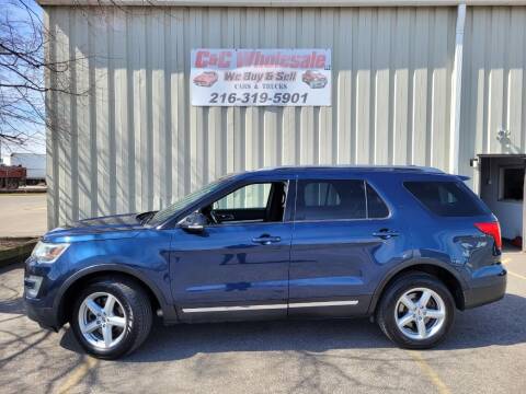 2016 Ford Explorer for sale at C & C Wholesale in Cleveland OH
