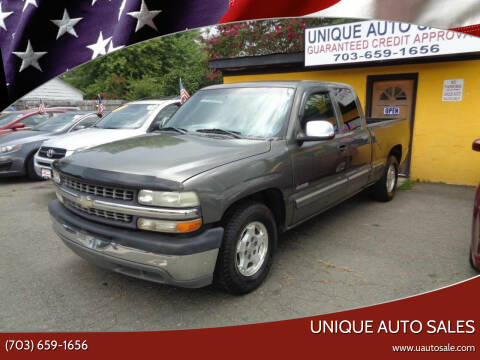 2002 Chevrolet Silverado 1500 for sale at Unique Auto Sales in Marshall VA