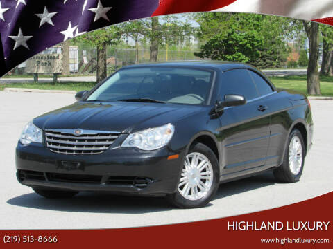 2008 Chrysler Sebring for sale at Highland Luxury in Highland IN