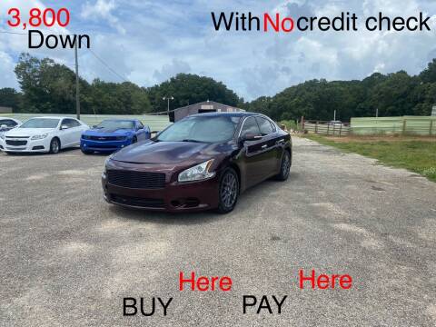 2014 Nissan Maxima for sale at First Choice Financial LLC in Semmes AL