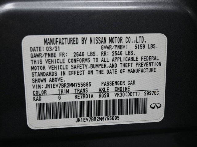 2021 Infiniti Q50 Luxe