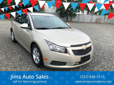 2014 Chevrolet Cruze for sale at Jims Auto Sales in Lakehurst NJ