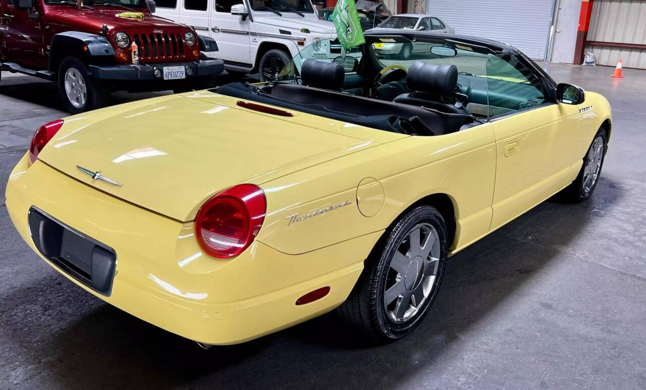 2002 Ford Thunderbird for sale at AUTO-TECH in WEST SACRAMENTO, CA