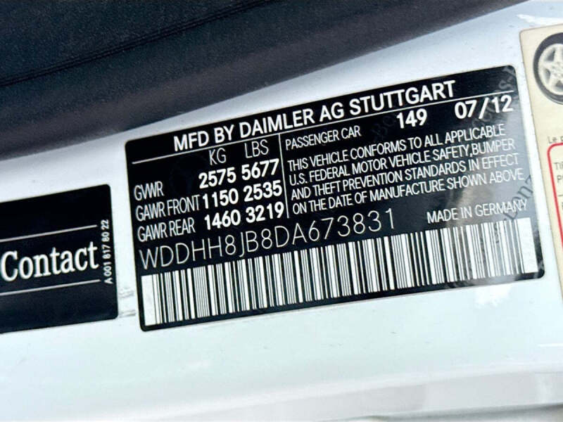 2013 Mercedes-Benz E-Class