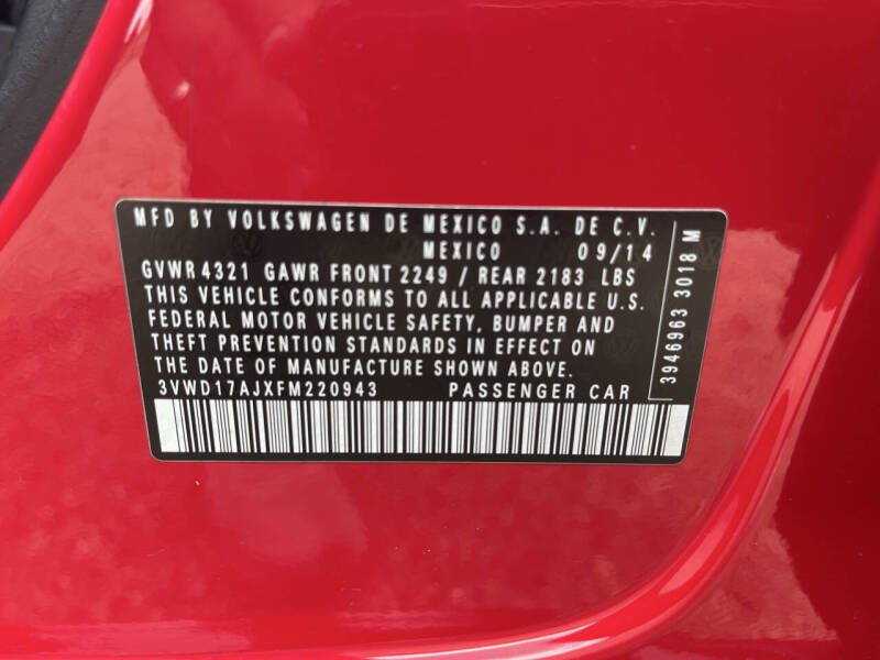 2015 Volkswagen Jetta SE