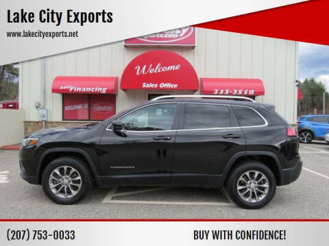 2020 Jeep Cherokee for sale at Lake City Exports in Auburn ME