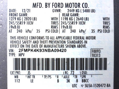 2022 Ford Edge Titanium