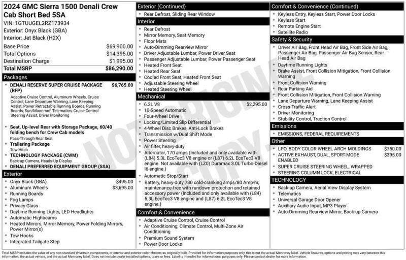 2024 GMC Sierra 1500