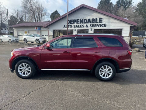 2019 Dodge Durango for sale at Dependable Auto Sales and Service in Binghamton NY