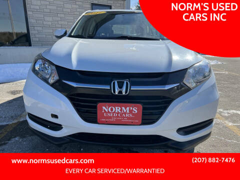 2017 Honda HR-V for sale at NORM'S USED CARS INC in Wiscasset ME