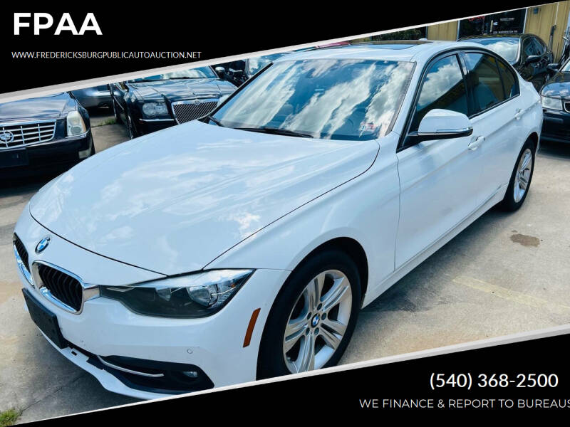 2016 BMW 3 Series for sale at FPAA in Fredericksburg VA