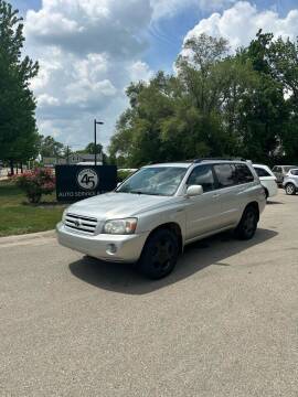 2004 Toyota Highlander for sale at Station 45 AUTO REPAIR AND AUTO SALES in Allendale MI