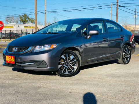 2014 Honda Civic for sale at powerful cars auto group llc in Houston TX