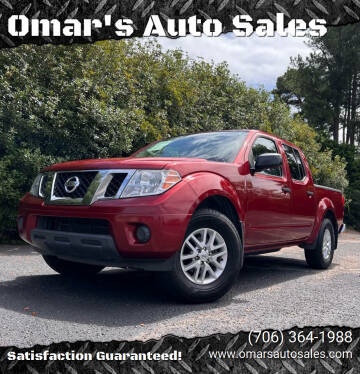 2019 Nissan Frontier for sale at Omar's Auto Sales in Martinez GA