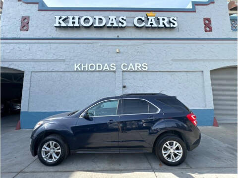 2017 Chevrolet Equinox for sale at Khodas Cars in Gilroy CA