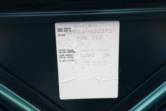 2001 Porsche Boxster