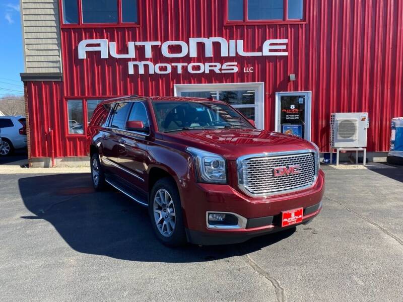 2016 GMC Yukon XL for sale at AUTOMILE MOTORS in Saco ME