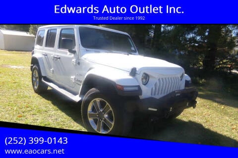 2022 Jeep Wrangler Unlimited for sale at Edwards Auto Outlet Inc. in Wilson NC