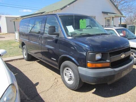 2006 Chevrolet Express for sale at W & W MOTORS in Clovis NM
