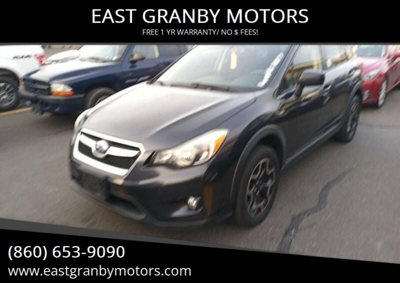 2015 Subaru XV Crosstrek for sale at EAST GRANBY MOTORS in East Granby CT