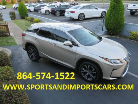 2017 Lexus RX 350 for sale at Sports & Imports INC in Spartanburg SC