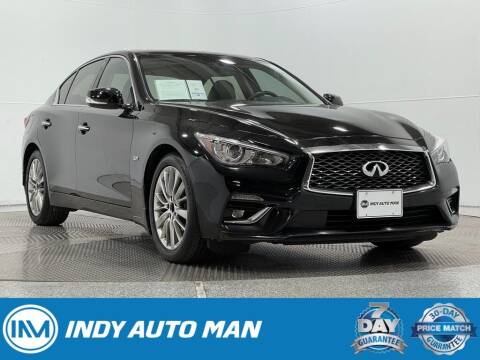 2019 Infiniti Q50 for sale at INDY AUTO MAN in Indianapolis IN