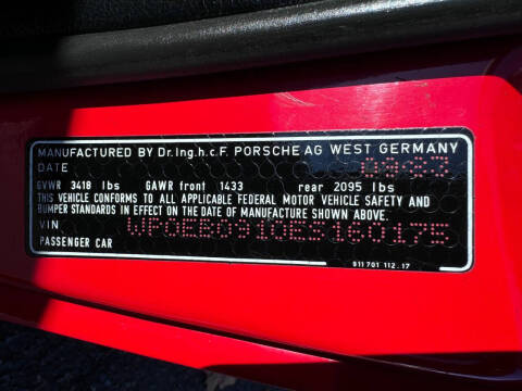 1984 Porsche 911 Carrera