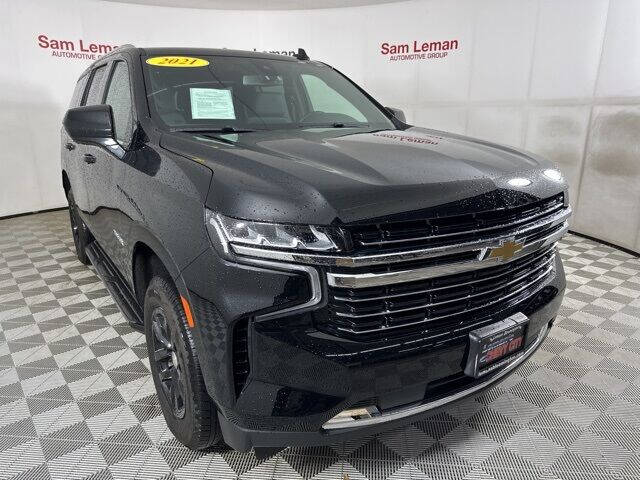 Used 2022 Chevrolet Tahoe LT with VIN 1GNSKNKD0NR206087 for sale in Bloomington, IL