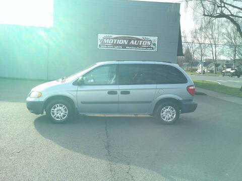 2005 Dodge Caravan for sale at Motion Autos in Longview WA