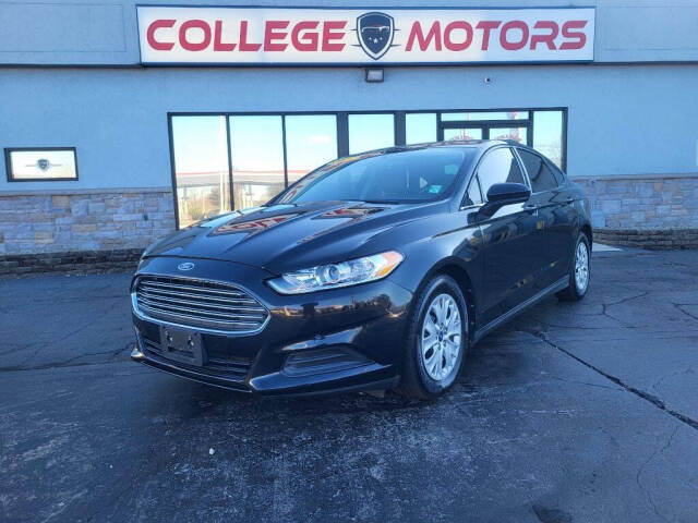 2013 Ford Fusion for sale at COLLEGE MOTORS LLC in South Bend, IN