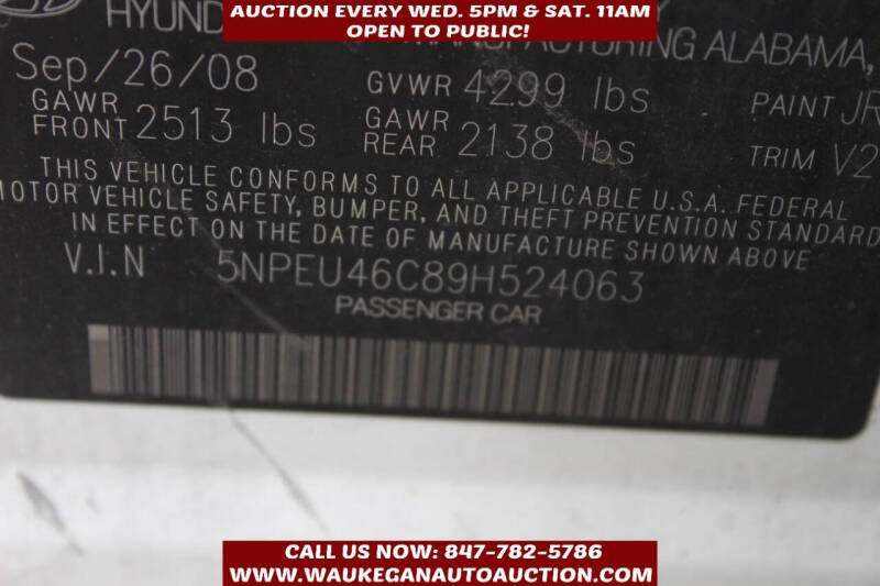 2009 Hyundai Sonata SE