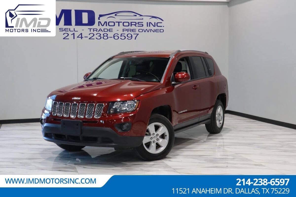 2017 Jeep Compass for sale at IMD MOTORS, INC in Dallas, TX