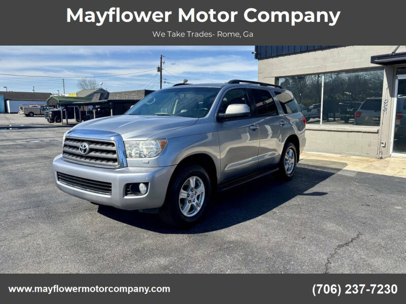 2016 Toyota Sequoia for sale at Mayflower Motor Company in Rome GA