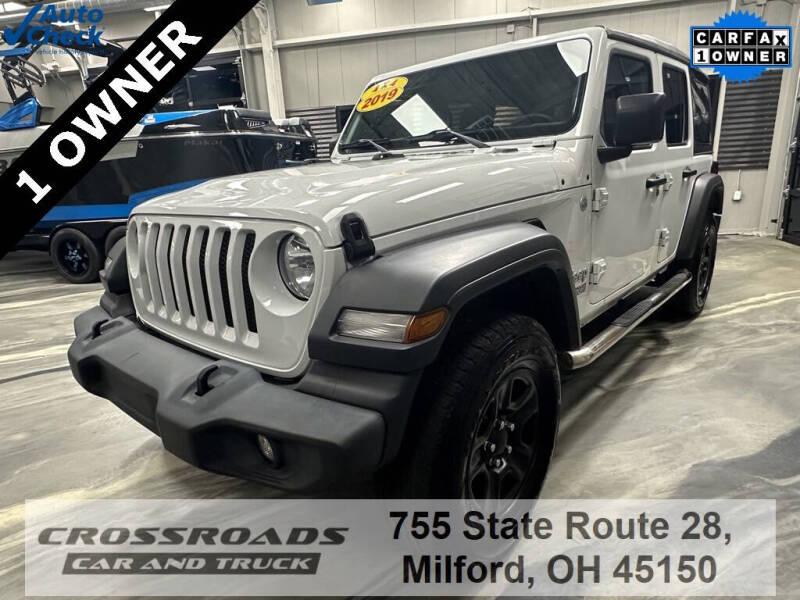 2019 Jeep Wrangler Unlimited for sale at Crossroads Car and Truck - Crossroads Car & Truck - Milford in Milford OH