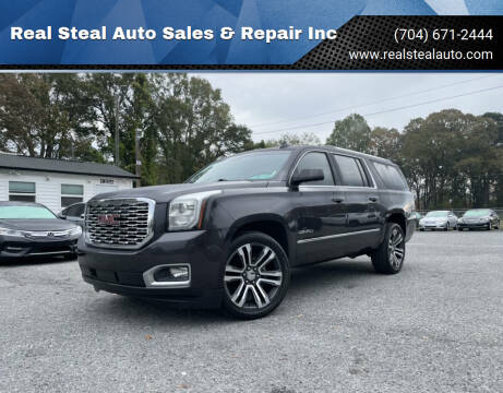 2018 GMC Yukon XL for sale at Real Steal Auto Sales & Repair Inc in Gastonia NC