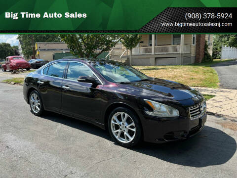 2014 Nissan Maxima for sale at Big Time Auto Sales in Vauxhall NJ