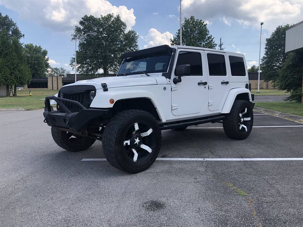 2014 Jeep Wrangler Unlimited for sale at American Customs Llc in Franklin, TN