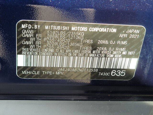 2022 Mitsubishi Outlander