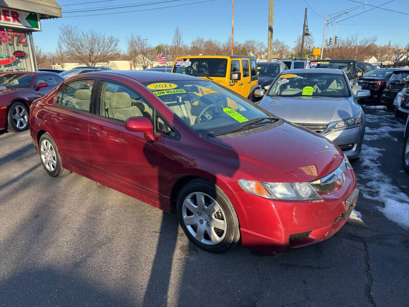 2011 Honda Civic for sale at CAR CORNER RETAIL SALES in Manchester CT