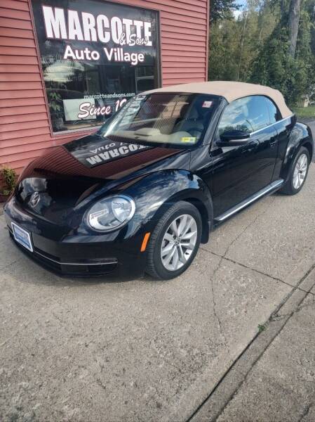2013 Volkswagen Beetle Convertible for sale at Marcotte & Sons Auto Village in North Ferrisburgh VT