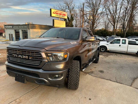 2019 RAM 1500 for sale at Alpha Car Land LLC in Snellville GA