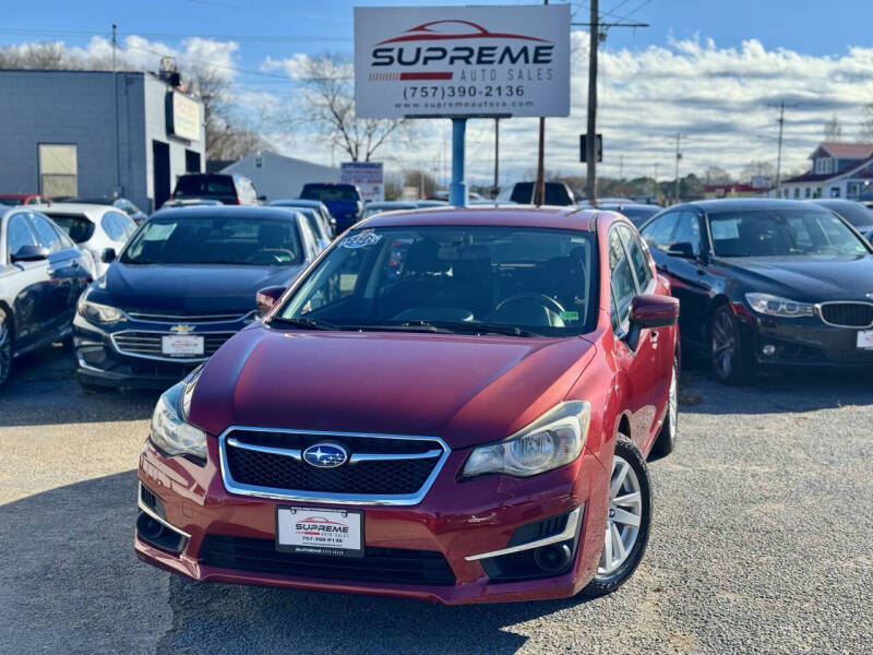 2015 Subaru Impreza 2.0i Premium