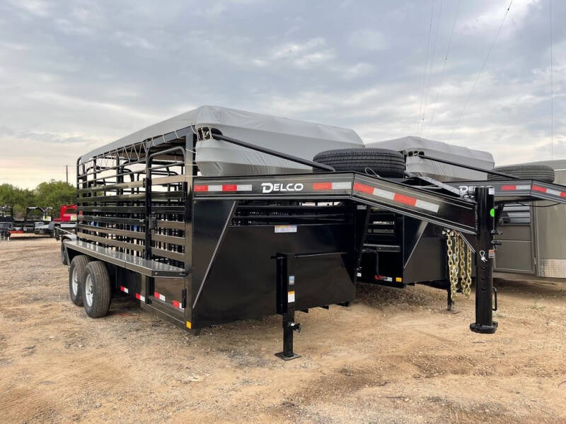 2023 DELCO  - Livestock Gooseneck Trailer for sale at LJD Sales in Lampasas TX