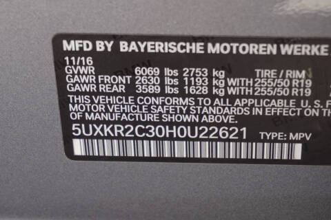 2017 BMW X5 sDrive35i