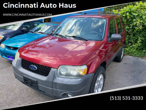 2005 Ford Escape for sale at Cincinnati Auto Haus in Cincinnati OH