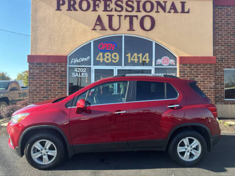 2018 Chevrolet Trax for sale at Professional Auto Sales & Service in Fort Wayne IN