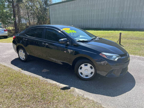 2015 Toyota Corolla for sale at J. MARTIN AUTO in Richmond Hill GA