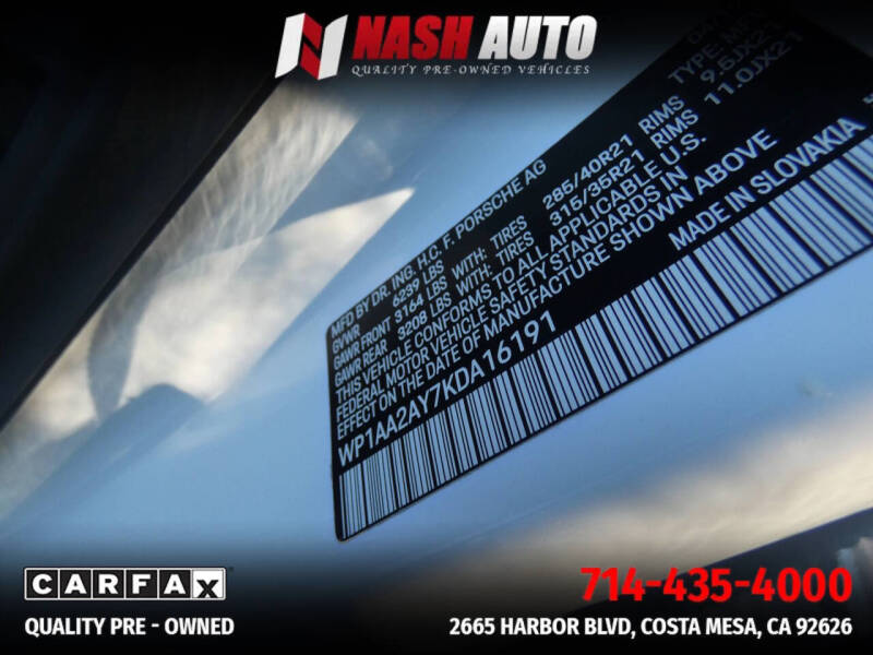 2019 Porsche Cayenne